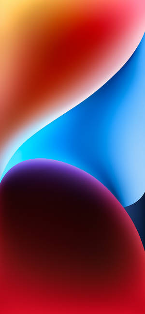 iPhone 14 Тъмночервен овал — Samsung galaxy s22 Тапет
