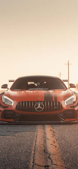 Iphone X Amg Gt-r Background — Samsung Galaxy S20 Тапет
