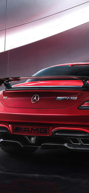 Фон за iPhone X с AMG GT-R — Vivo Y6 Тапет