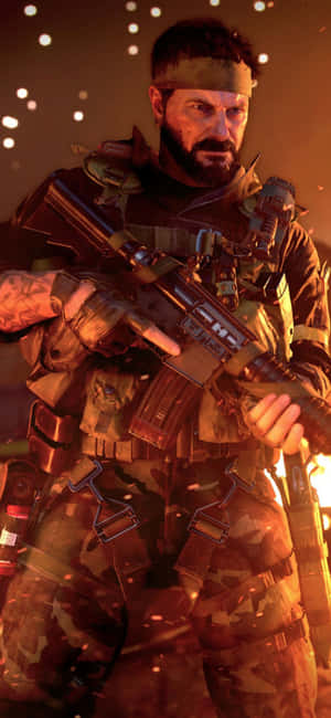 Iphone X Call Of Duty Black Ops Cold War Фон — POCO M8x Тапет