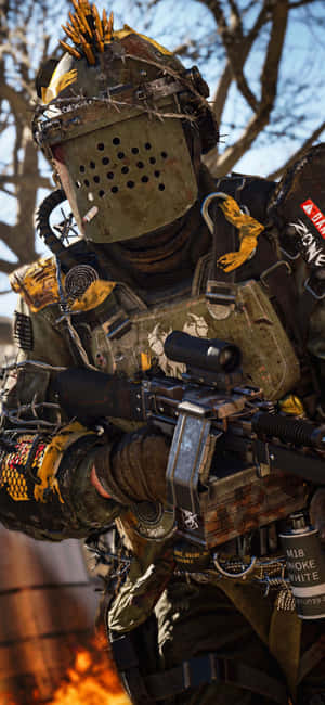 Iphone X Call Of Duty Black Ops Cold War Фон — POCO M8s Тапет