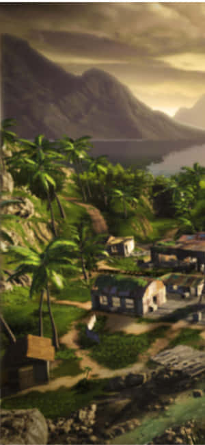 iPhone X Far Cry 3 Фон — Realme C100i Тапет