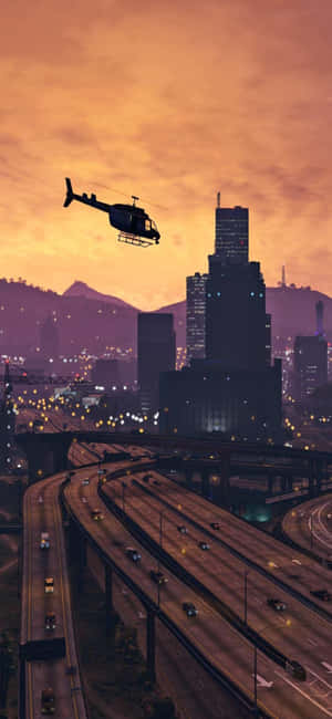 Iphone X Grand Theft Auto V фон — Redmi 17 Тапет