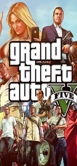 Iphone X Grand Theft Auto V фон — Redmi 15 Тапет