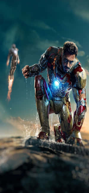 Iphone X Iron Man фон — Huawei nova 15 Max Тапет