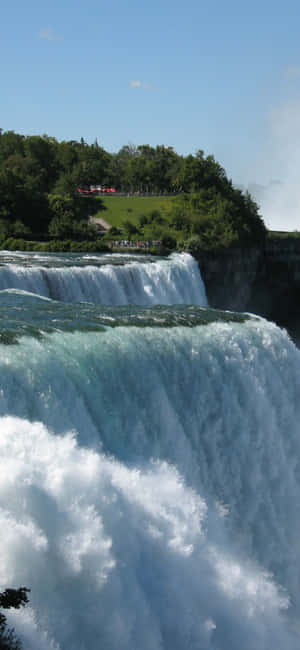 Iphone X Niagara Falls фон — Huawei nova Тапет