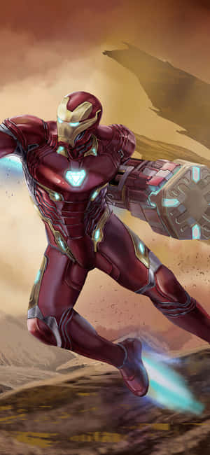 Iphone X Фон с Iron Man — Oppo Find X10 Тапет