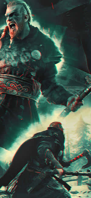 Iphone Xs Assassin's Creed Valhalla фон — Infinix Smart Тапет