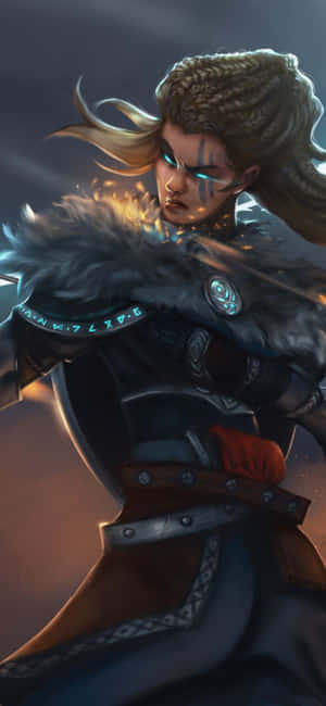 iPhone XS Assassin's Creed Valhalla фон — Infinix Smart 20 Тапет