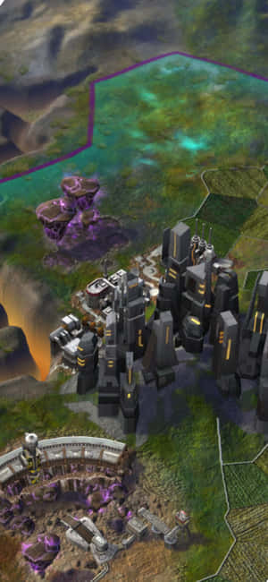 Iphone Xs Civilization Beyond Earth Фон — iPhone 15 Plus Тапет