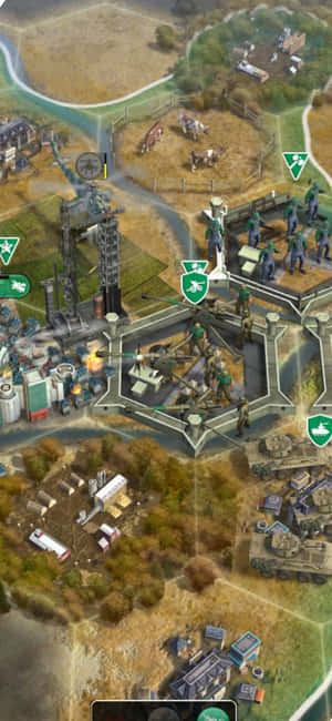 Iphone Xs Civilization Beyond Earth фон — Honor Play 60A Тапет