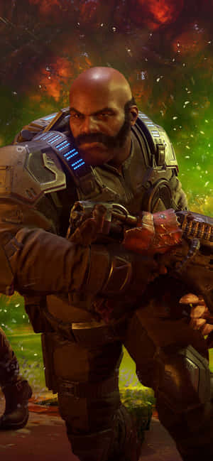 Фон за iPhone XS Max Gears of War 5 — Tecno Camon 50 Pro Тапет