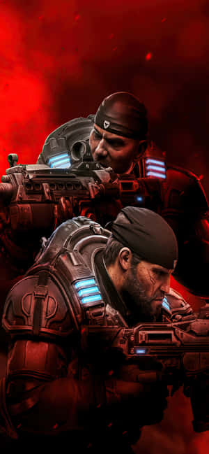 Iphone Xs Max Gears of War 5 фон — iPhone 14 Plus Тапет
