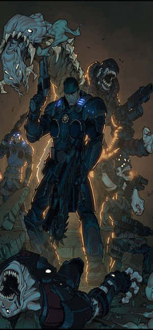 Фон iPhone Xs Max Gears Of War 5 — Honor Play 60A Тапет
