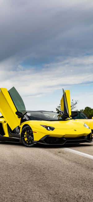 Фон за iPhone Xs Max Lamborghini — Samsung Galaxy S20 Тапет