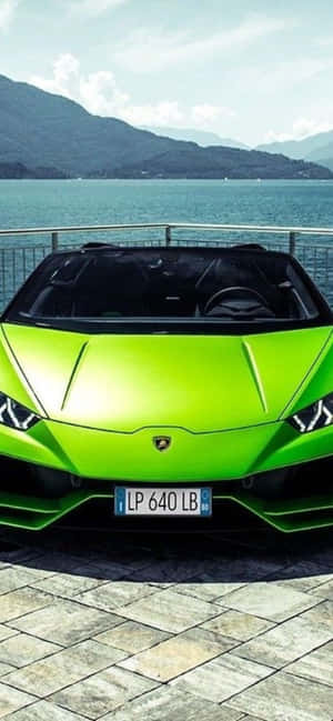Iphone Xs Max Lamborghini Background — iPhone 12 Тапет