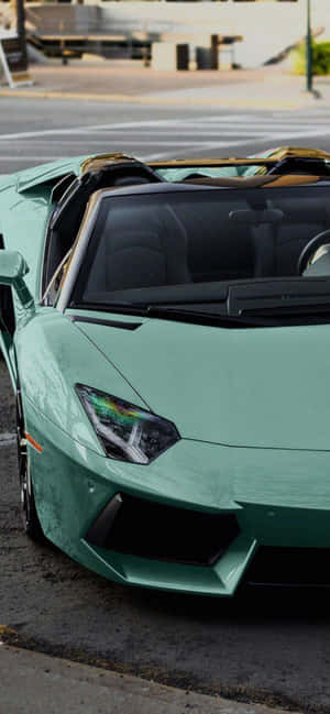 Iphone Xs Max Lamborghini Background — iPhone 13 Mini Тапет