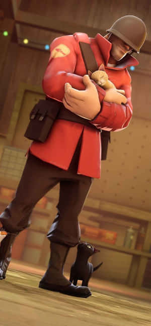 Iphone Xs Max Team Fortress 2 Фон — Samsung S23 Ultra Тапет