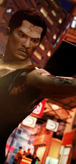 Iphone Xs Sleeping Dogs фон