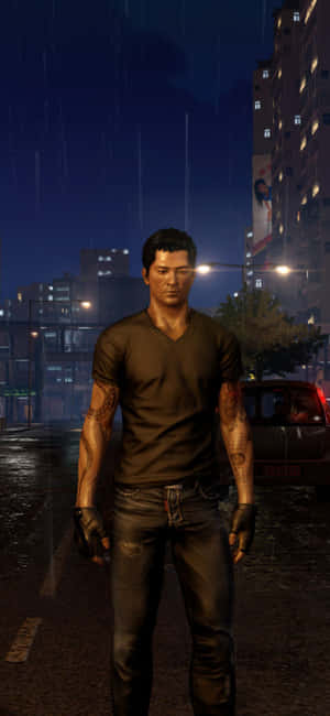 Iphone Xs Sleeping Dogs фон