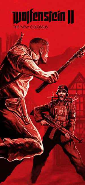 iPhone Xs Wolfenstein II фон — POCO M8s Тапет