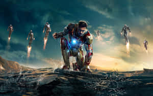 Iron Man фон — Железния човек Тапет
