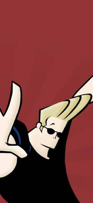 Johnny Bravo позира в класически си стил