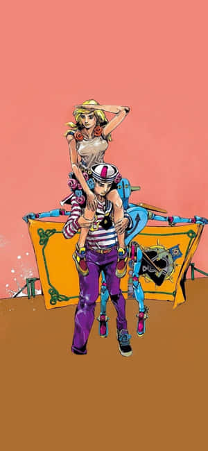 Jojo's Bizarre Adventure iPhone — Huawei nova 15 Тапет