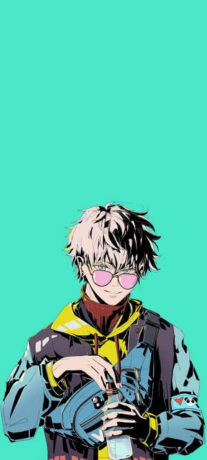 Jujutsu Kaisen Годо готично изкуство — Pixel 10 Тапет