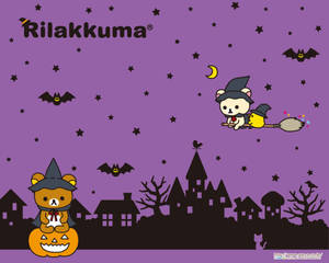 Kawaii Halloween Rilakkuma Вещица