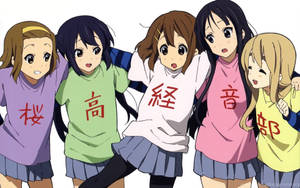 Kawaii аниме герои K-On!