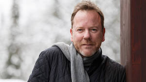 Kiefer Sutherland в Уистлър Вилидж, Канада