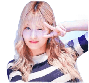 Kpop звезда с мир знак