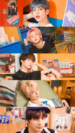 Kpop изпълнители, готови да разтърсят сцената — Kpop GIF Тапет