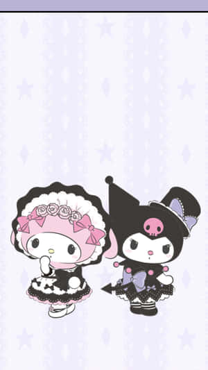 Kuromi iPhone — Sanrio GIF Тапет