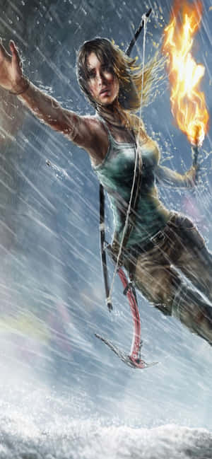 Iphone Xs Max Rise Of The Tomb Raider фон — Pixel 7 Тапет