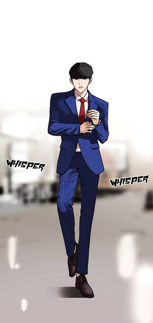 Lookism Daniel Park в костюм тапет — iPhone 12 Pro Тапет