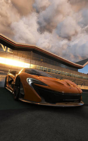 McLaren iPhone P1 преден броня — Moto Pad Тапет