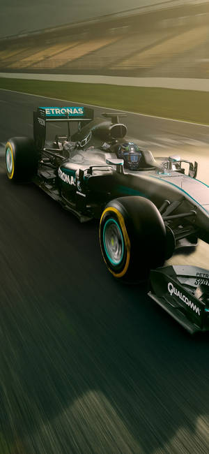 Mercedes F1 Iphone — Galaxy A27 Тапет