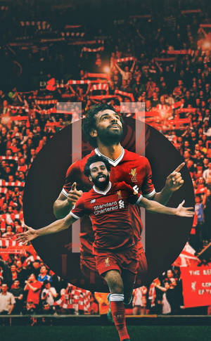 Mohamed Salah HD футбол — Galaxy Tab S10 FE Тапет