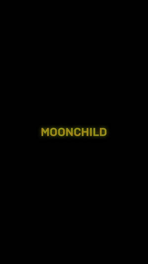 Moonchild BTS Черна естетика — Естетически BTS Тапет