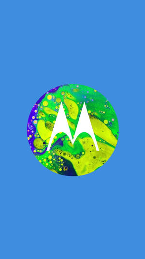 Motorola жълто-зелен арт