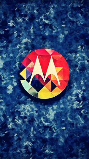 Motorola синь арт