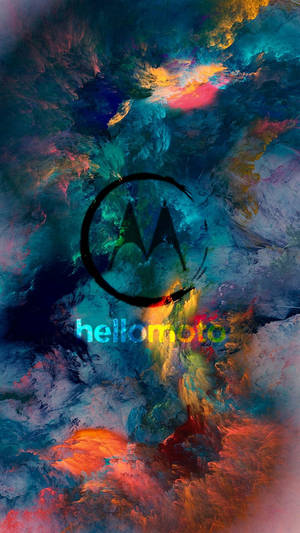 Motorola цветно облачно изкуство