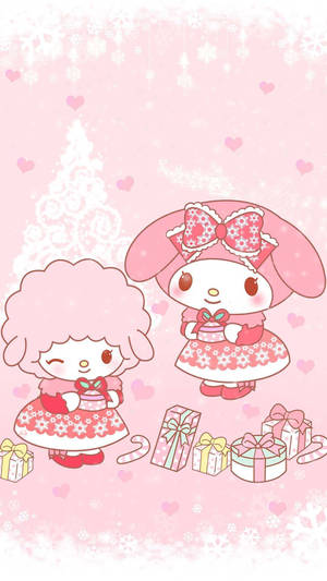 My Melody Розови Коледни Подаръци PFP