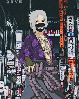 Naruto Drip в Кимоно — Наруто и Саске Тапет