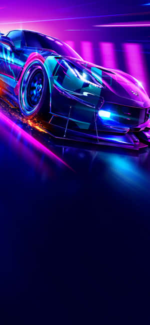 Iphone Xs Need For Speed Heat Background — AMOLED Тапет