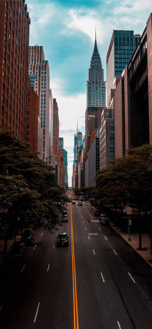 New York Hd Iphone — Galaxy A37 Тапет