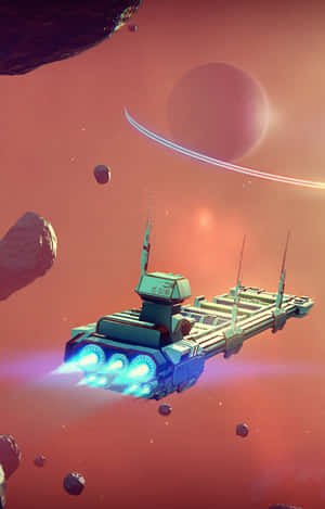 No Man's Sky Телефон — Moto Pad 60 Lite Тапет