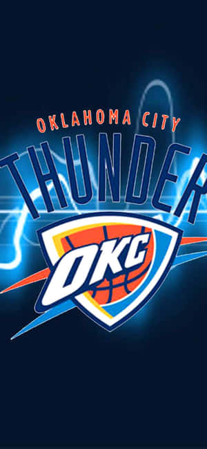 Oklahoma City Thunders OKC Logo NBA League — Redmi Note Тапет